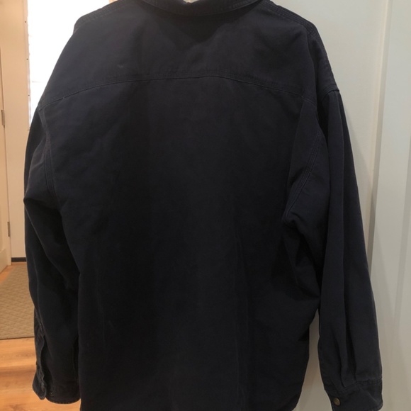 Men’s Carhartt Flannel Lined Work Jacket - Picture 2 of 9